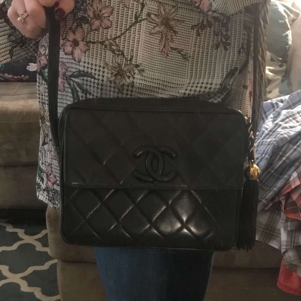 Chanel Vintage Lambskin camera bag